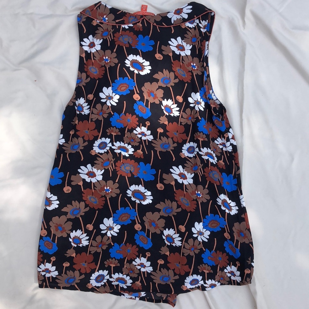NWOT ModCloth floral tank - Picture 3 of 4